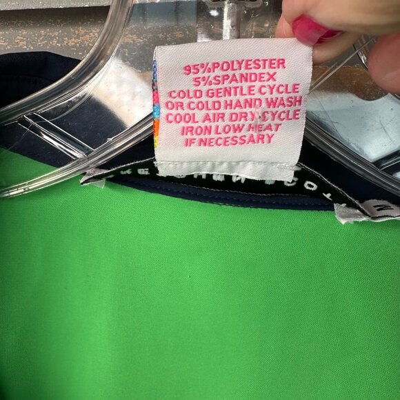 Gretchen Scott The Sophisticate Dress Silky Heaven Navy Sz 10 NWT - Picture 14 of 16